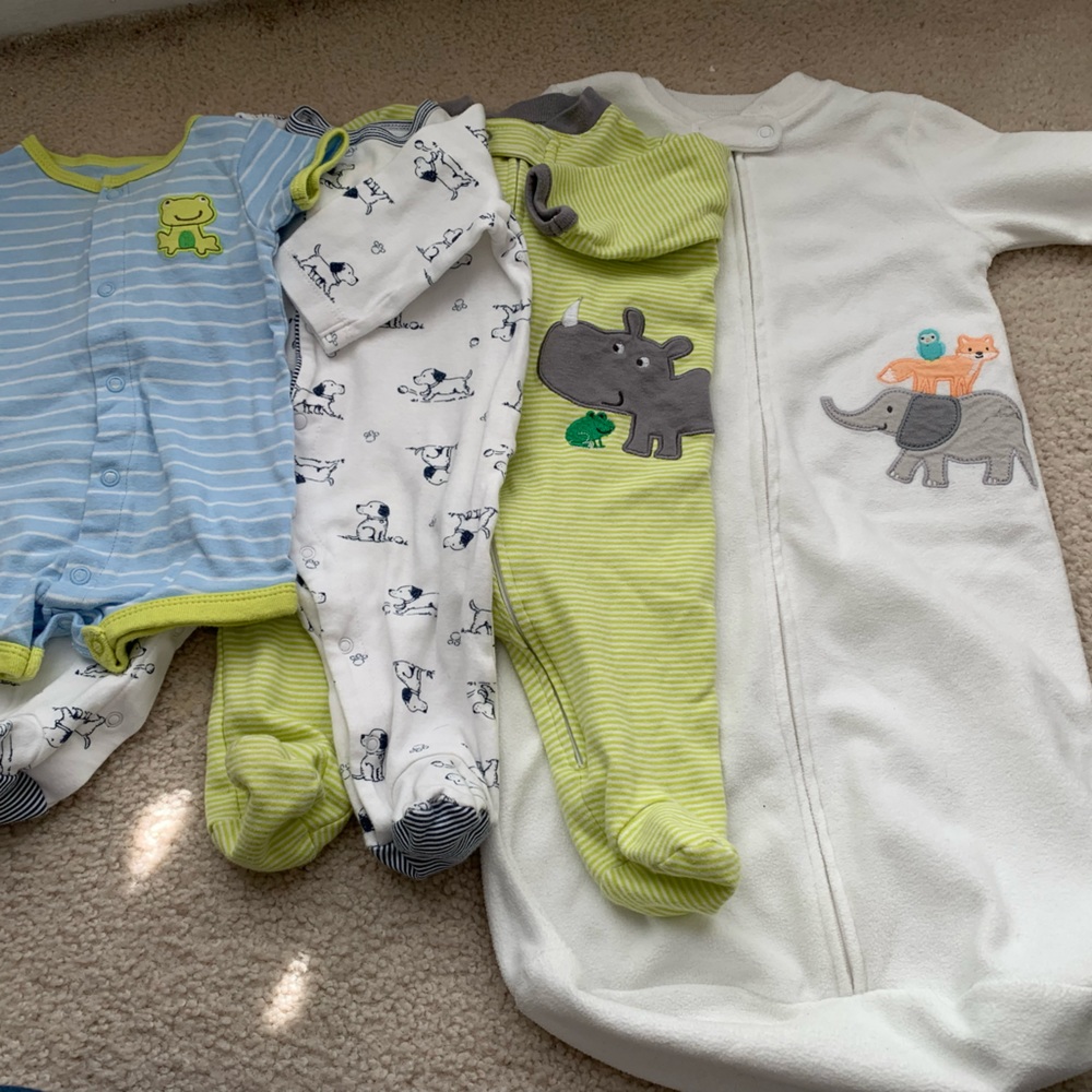 Sleep sack and onesies